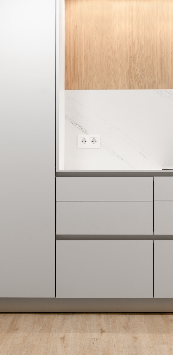 Detalls cuina alta gamma Interllar blanca