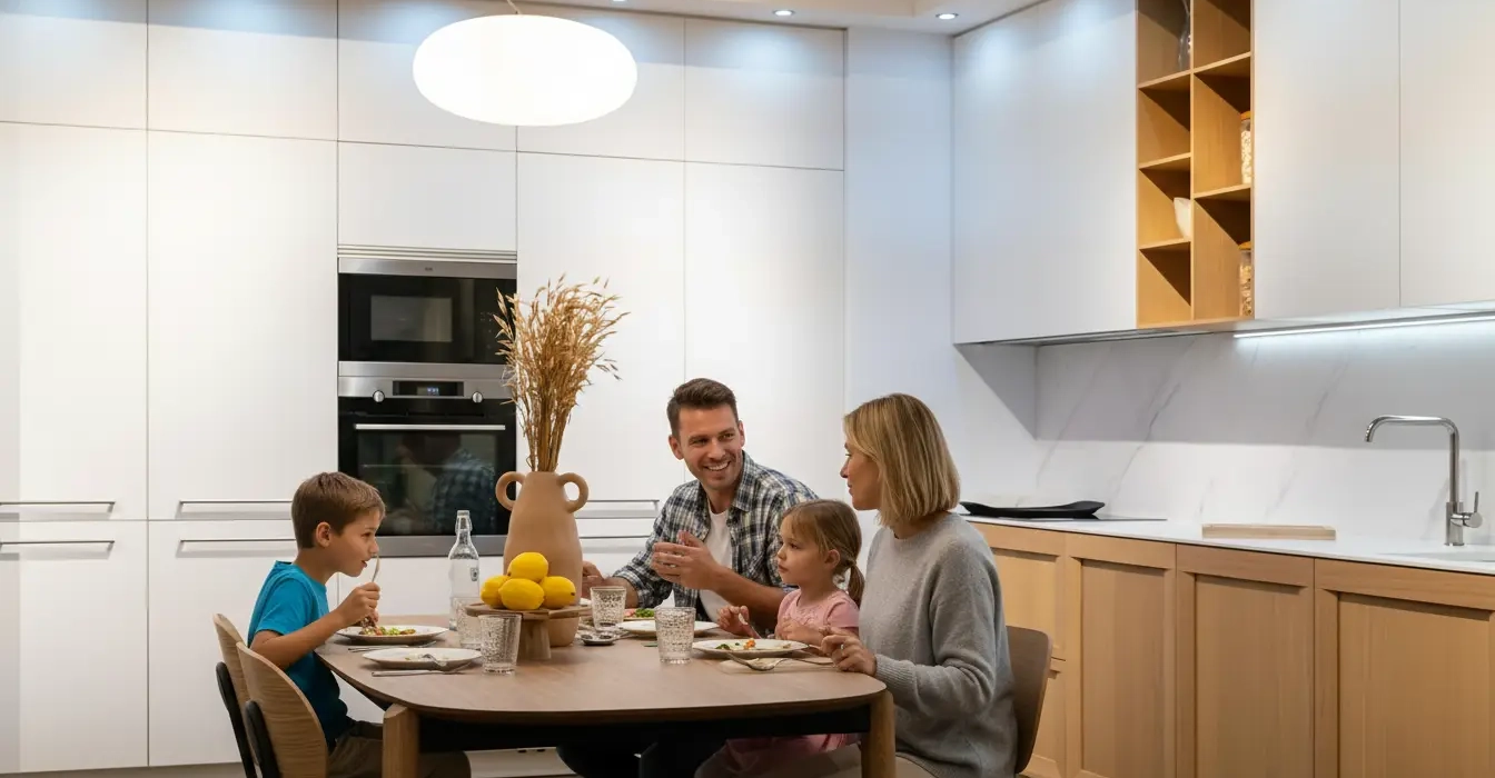 Interllar cuina Projecte for Living amb família
